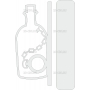 Векторный макет «Бутылка»