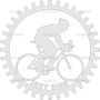 Векторный макет «Велосипедист»