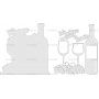 Векторный макет «Вино»