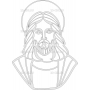 Векторный макет «Иисус (2)»