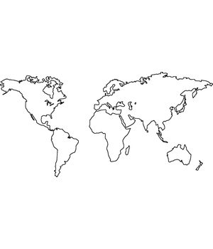 Карта Мира