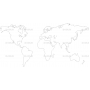 Векторный макет «Карта Мира»