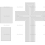 Векторный макет «Крест (5)»