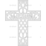 Векторный макет «Крест - Иисус (5)»