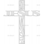 Векторный макет «Крест - Иисус (6)»