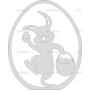 Векторный макет «Кролик (2)»