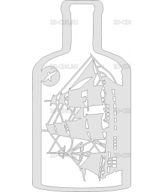 Морская бутылка