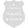 Векторный макет «Полицейский Мама»