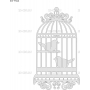 Векторный макет «Птицы в клетке (2)»