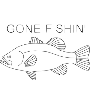 Рыба Gone Fishin