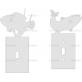 Векторный макет «Рыбы (2)»