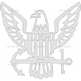 Векторный макет «США Военно-морские силы»
