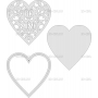 Векторный макет «Сердце (3)»