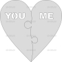 Векторный макет «Ты и Я»