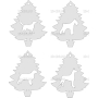 Векторный макет «Украшения Дерево (1)»