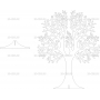 Векторный макет «Дерево (44)»