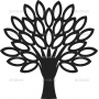 Векторный макет «Дерево (66)»