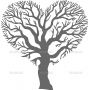 Векторный макет «Дерево (82)»