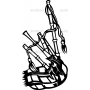 Векторный макет «Музыкальный инструмент (27)»