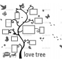 Векторный макет «Семейное дерево (23)»