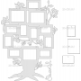 Векторный макет «Семейное дерево (8)»