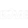 Векторный макет «LOVE 1»