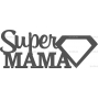Векторный макет «Супер Мама»