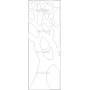 Векторный макет «Свадебная ширма (55)»