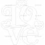 Векторный макет «Love (7)»