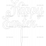 Векторный макет «Happy Easter (3)»