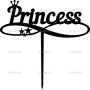 Векторный макет «Принцесса (1)»