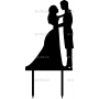 Векторный макет «Свадебная фигура (15)»