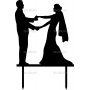 Векторный макет «Свадебная фигура (19)»