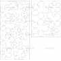 Векторный макет «Прямоугольный орнамент (109)»