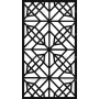 Векторный макет «Прямоугольный орнамент (119)»