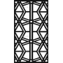 Векторный макет «Прямоугольный орнамент (125)»