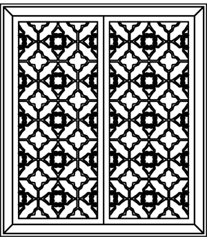 Прямоугольный орнамент (134)