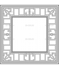 Прямоугольный орнамент (135)