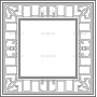 Векторный макет «Прямоугольный орнамент (135)»