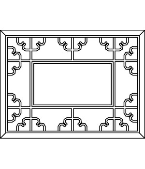 Прямоугольный орнамент (136)