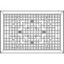 Векторный макет «Прямоугольный орнамент (139)»