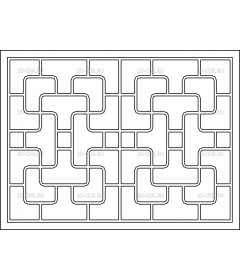 Прямоугольный орнамент (140)