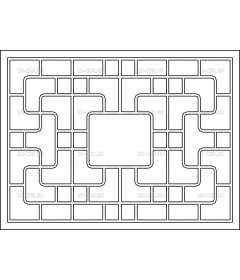 Прямоугольный орнамент (141)
