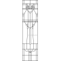 Векторный макет «Прямоугольный орнамент (206)»