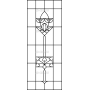 Векторный макет «Прямоугольный орнамент (211)»