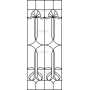 Векторный макет «Прямоугольный орнамент (213)»