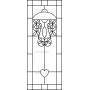 Векторный макет «Прямоугольный орнамент (217)»