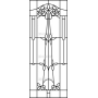Векторный макет «Прямоугольный орнамент (219)»