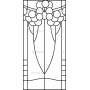 Векторный макет «Прямоугольный орнамент (220)»
