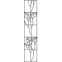 Векторный макет «Прямоугольный орнамент (222)»